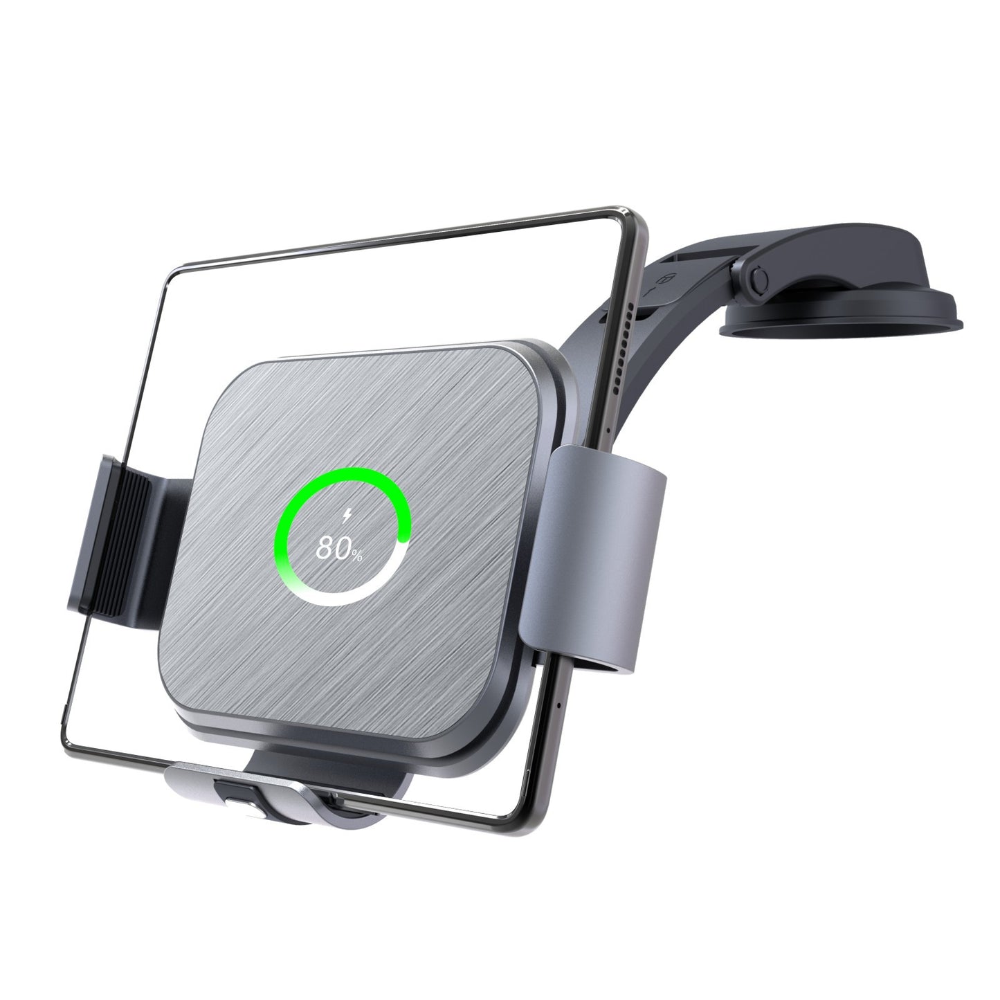 Dual Coil Car Wireless Charging Bracket with Automatic Induction for Samsung Z Fold5/4/3