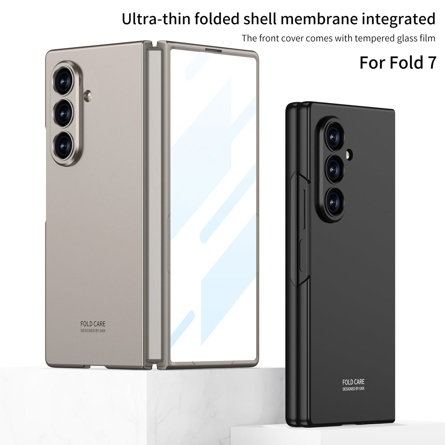 Luxury Shockproof Phone Case With Screen Protector For Galaxy Z Fold 7/6/5/4/3