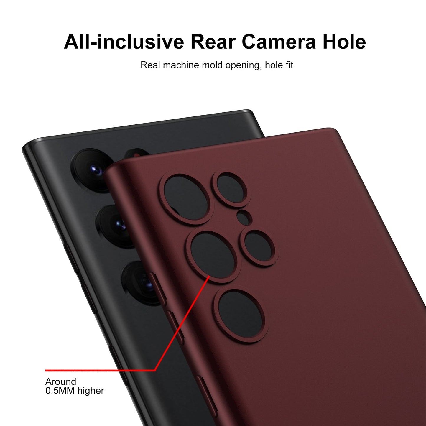 Matte All-inclusive Protective Phone Case For Galaxy S24 S23 Ultra Plus