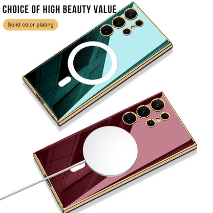 Magnetic Magsafe Protective Phone Case For Samsung Galaxy S24 S23 Ultra Plus