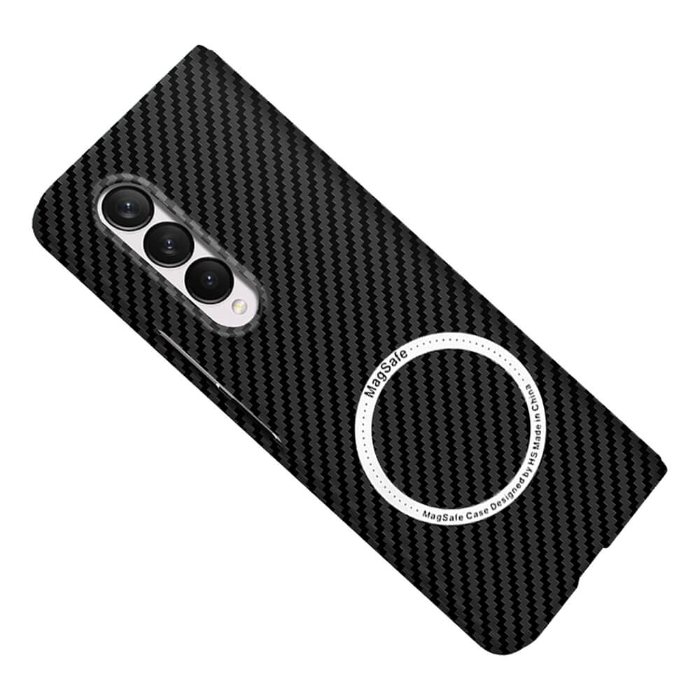 Samsung Galaxy Z Fold Series | Magnetic Carbon Fiber Phone Case - Mycasety Mycasety