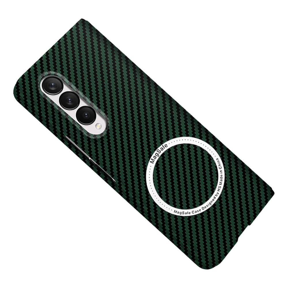 Samsung Galaxy Z Fold Series | Magnetic Carbon Fiber Phone Case - Mycasety Mycasety