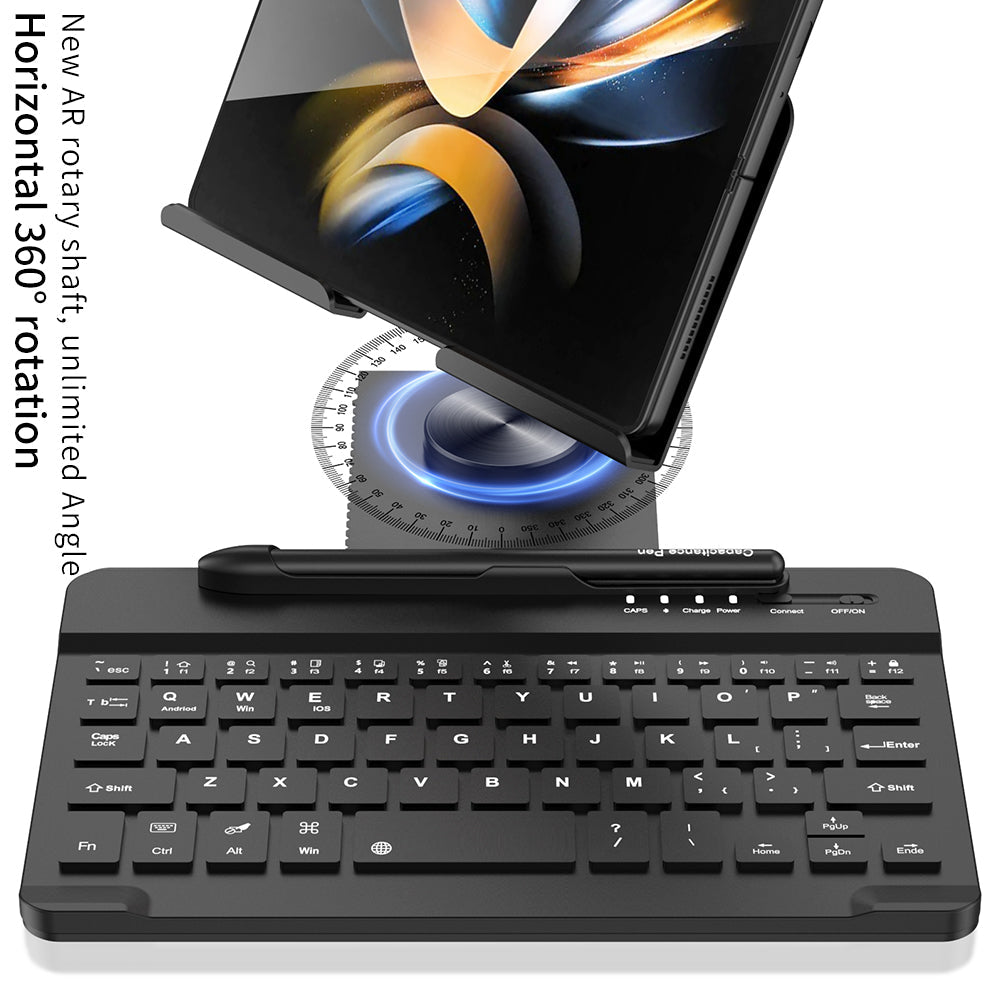 Keyboard Office Bracket For Samsung Galaxy Z Fold4 Fold3 Fold2/1 5G With Stylus And Mouse - Mycasety Mycasety