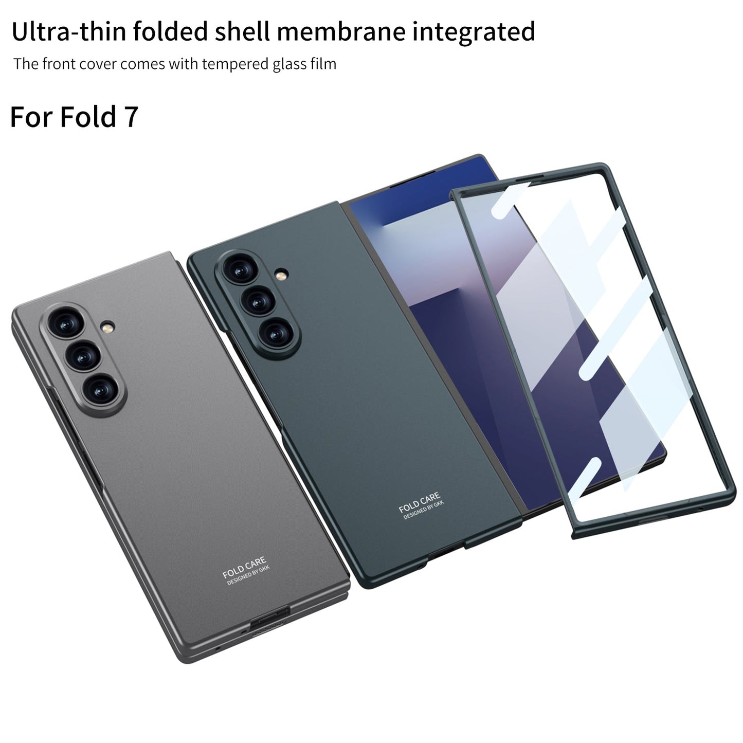 Luxury Shockproof Phone Case With Screen Protector For Galaxy Z Fold 7/6/5/4/3