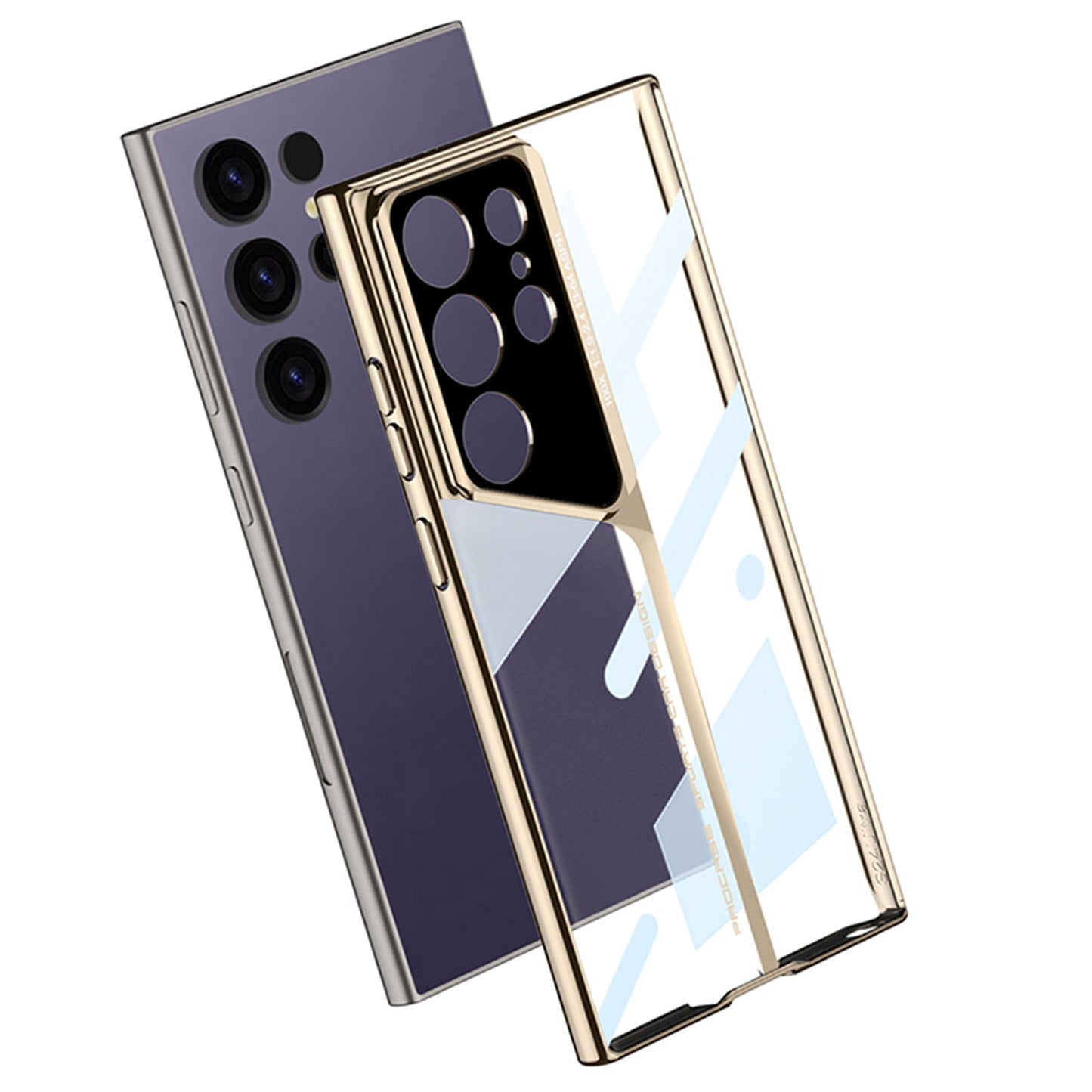 Luxury Electroplated All-inclusive Anti-fall Protective Phone Case For Samsung Galaxy S24 Ultra - Mycasety Mycasety