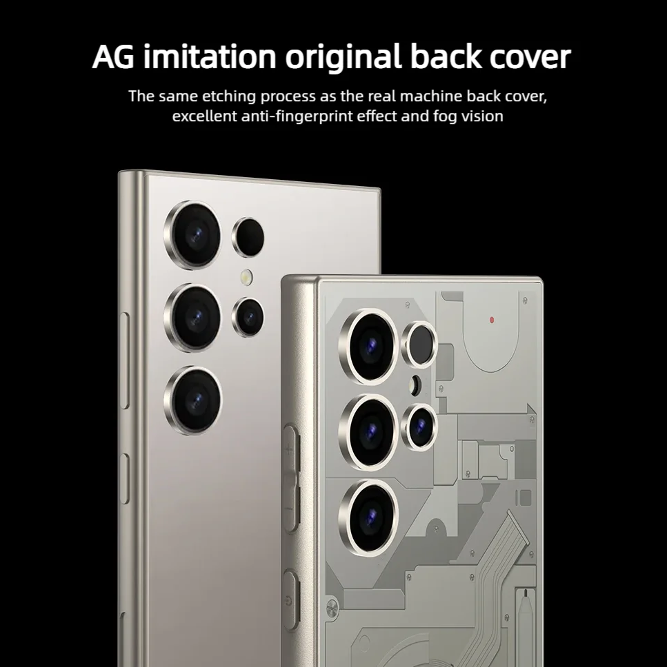 Electroplated Anti-fall Protective Phone Case For Samsung Galaxy S24 S23 Ultra - Mycasety Mycasety