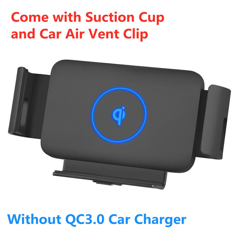 Automatic Clamping Car Wireless Charger for Samsung Galaxy Z Fold 3 2 Note20 S22 S21 S20 iPhone 13 12 11 XS Max Air Vent Mount Phone Holder - Mycasety Mycasety