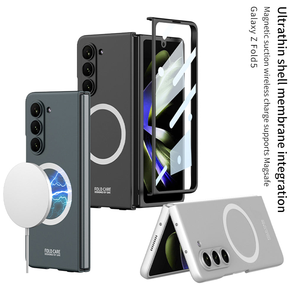 Premium All-inclusive Magnetic MagSafe Phone Case With Back Screen Protector For Samsung Galaxy Z Fold 5/4/3 5G - mycasety2023 Mycasety