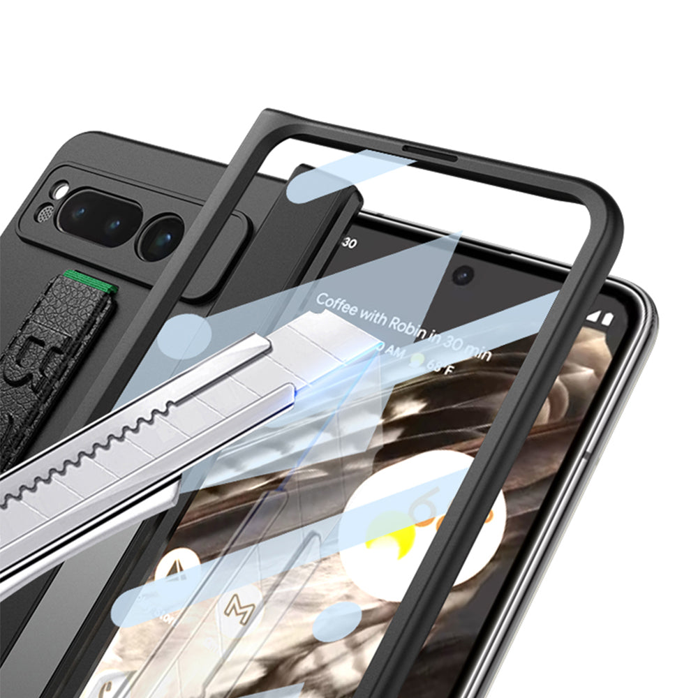 Magnetic Wristband All-inclusive Metal Bracket Case for Google Pixel Fold