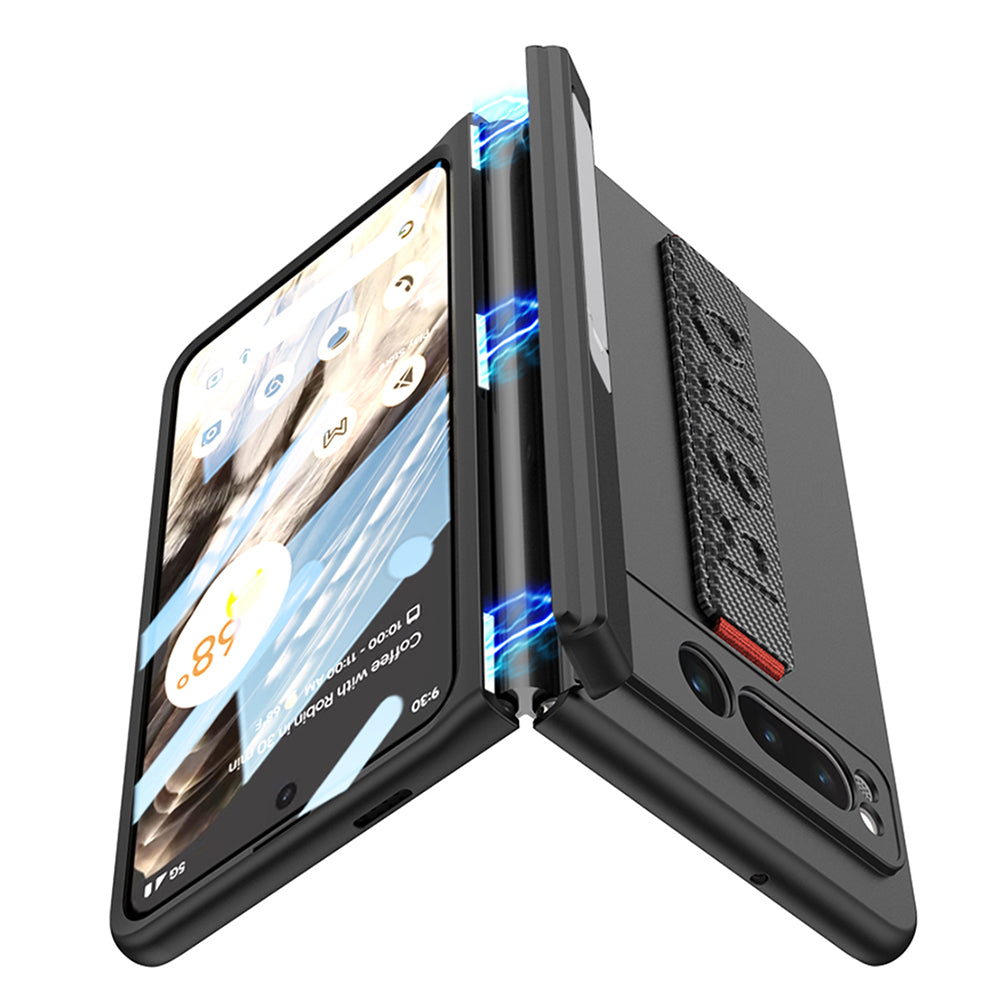 Magnetic Wristband All-inclusive Metal Bracket Case for Google Pixel Fold
