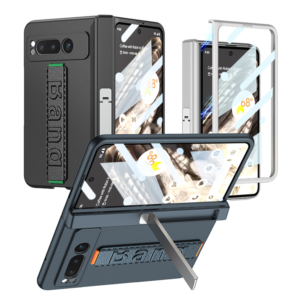 Magnetic Wristband All-inclusive Metal Bracket Case for Google Pixel Fold