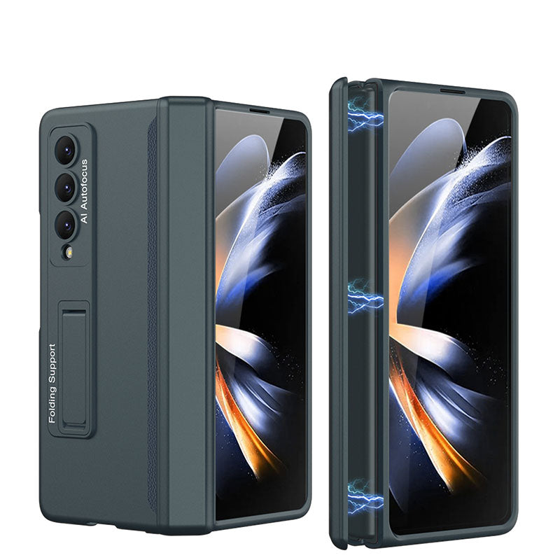 Magnetic Frame Plastic Stand All-included Case For Samsung Galaxy Z Fold4 Fold3 5G - mycasety2023 Mycasety