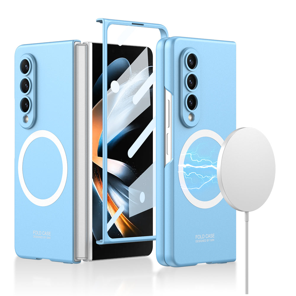 Premium All-inclusive Magnetic MagSafe Phone Case With Back Screen Protector For Samsung Galaxy Z Fold 5/4/3 5G - mycasety2023 Mycasety
