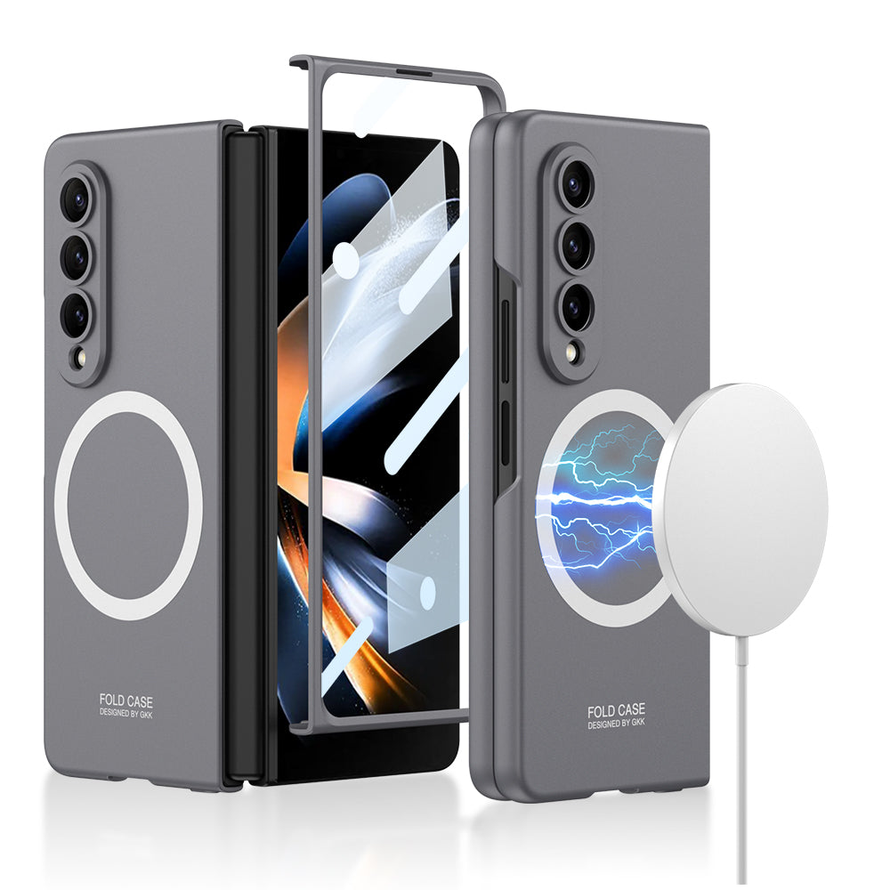 Premium All-inclusive Magnetic MagSafe Phone Case With Back Screen Protector For Samsung Galaxy Z Fold 5/4/3 5G - mycasety2023 Mycasety