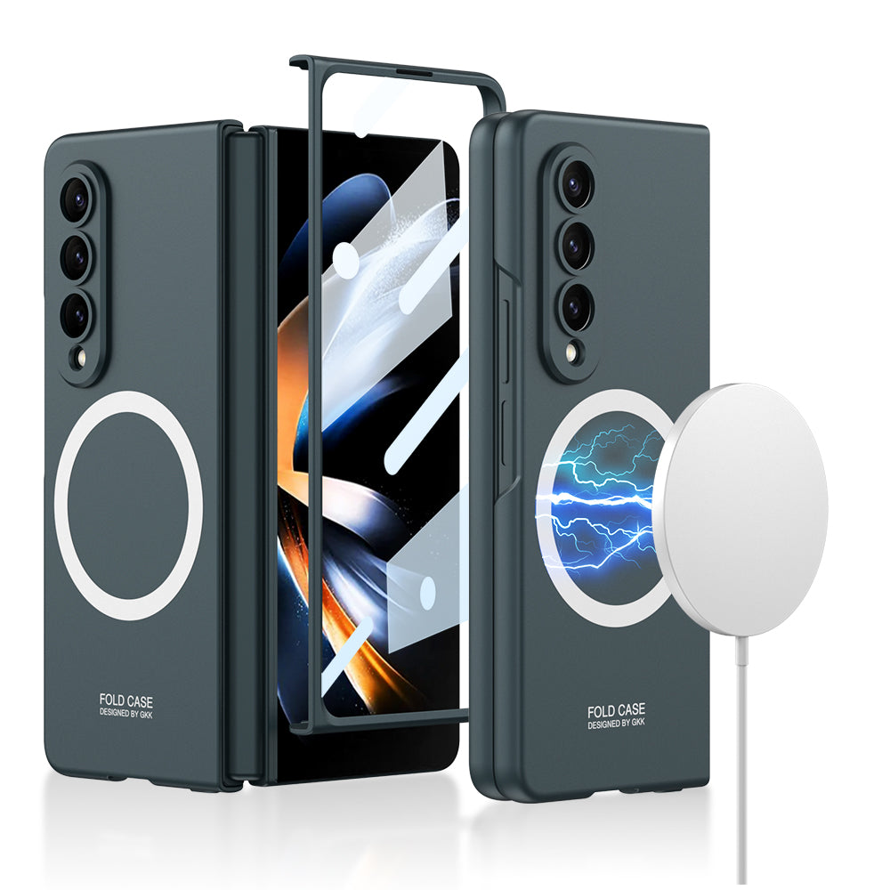 Premium All-inclusive Magnetic MagSafe Phone Case With Back Screen Protector For Samsung Galaxy Z Fold 5/4/3 5G - mycasety2023 Mycasety