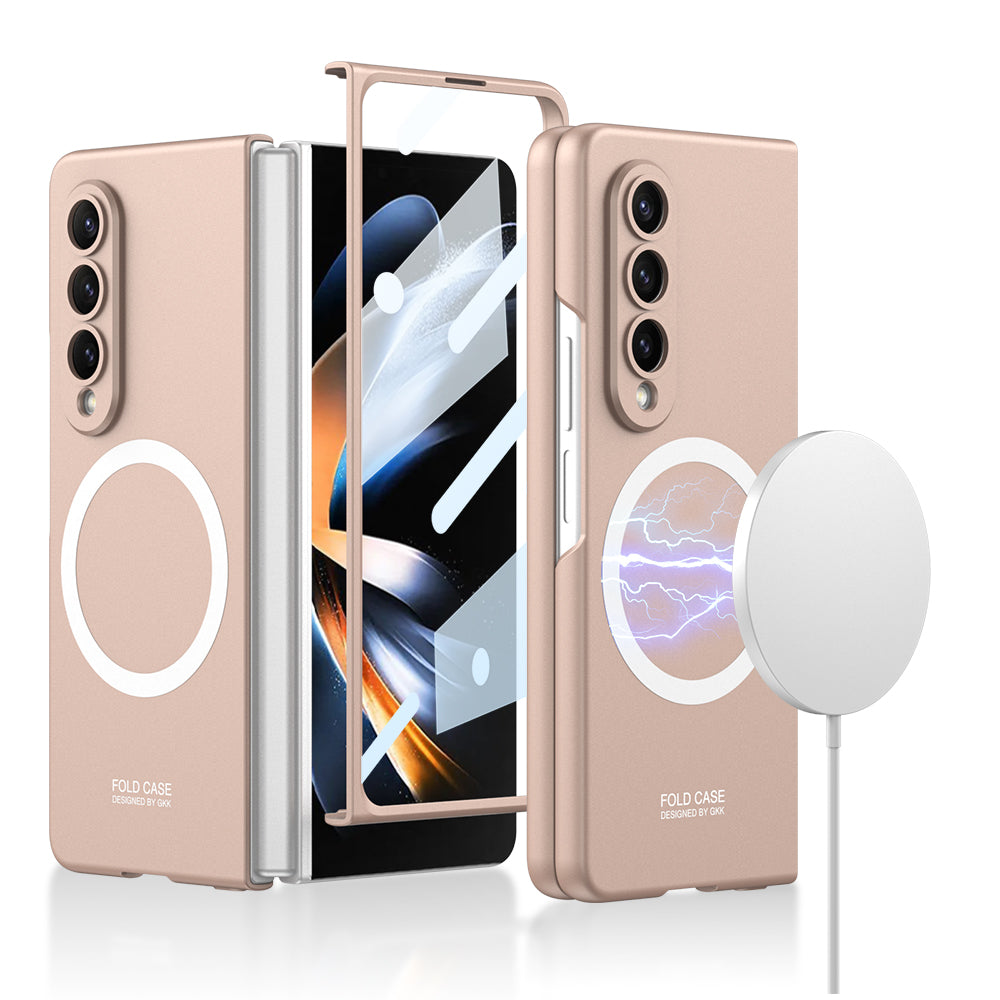 Premium All-inclusive Magnetic MagSafe Phone Case With Back Screen Protector For Samsung Galaxy Z Fold 5/4/3 5G - mycasety2023 Mycasety