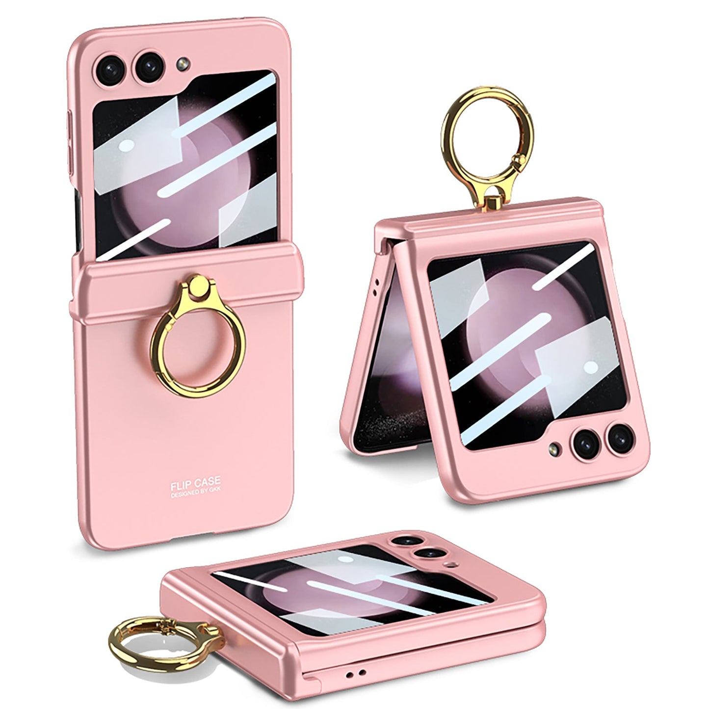 Magnetic All-included Shockproof Phone Cover For Galaxy Z Flip6 Flip5 Flip4 Flip3
