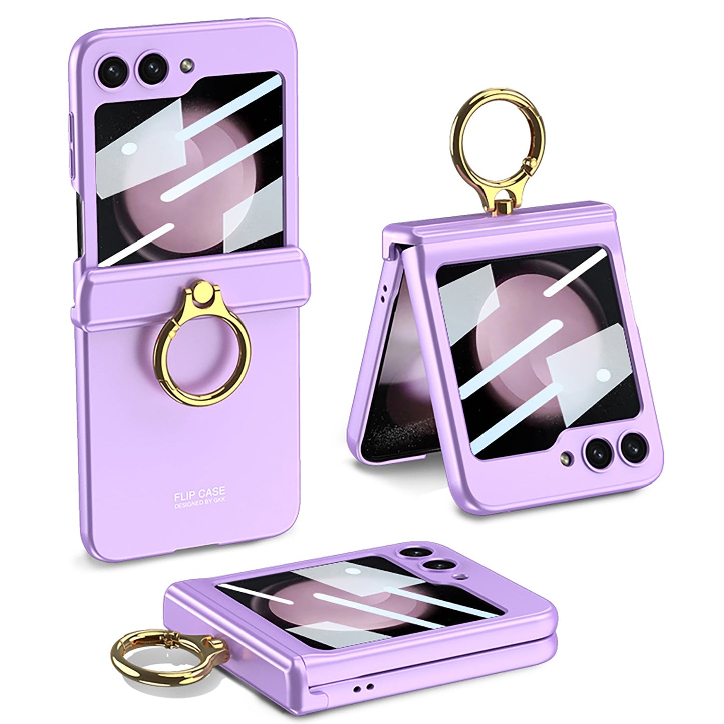 Magnetic All-included Shockproof Phone Cover For Galaxy Z Flip6 Flip5 Flip4 Flip3