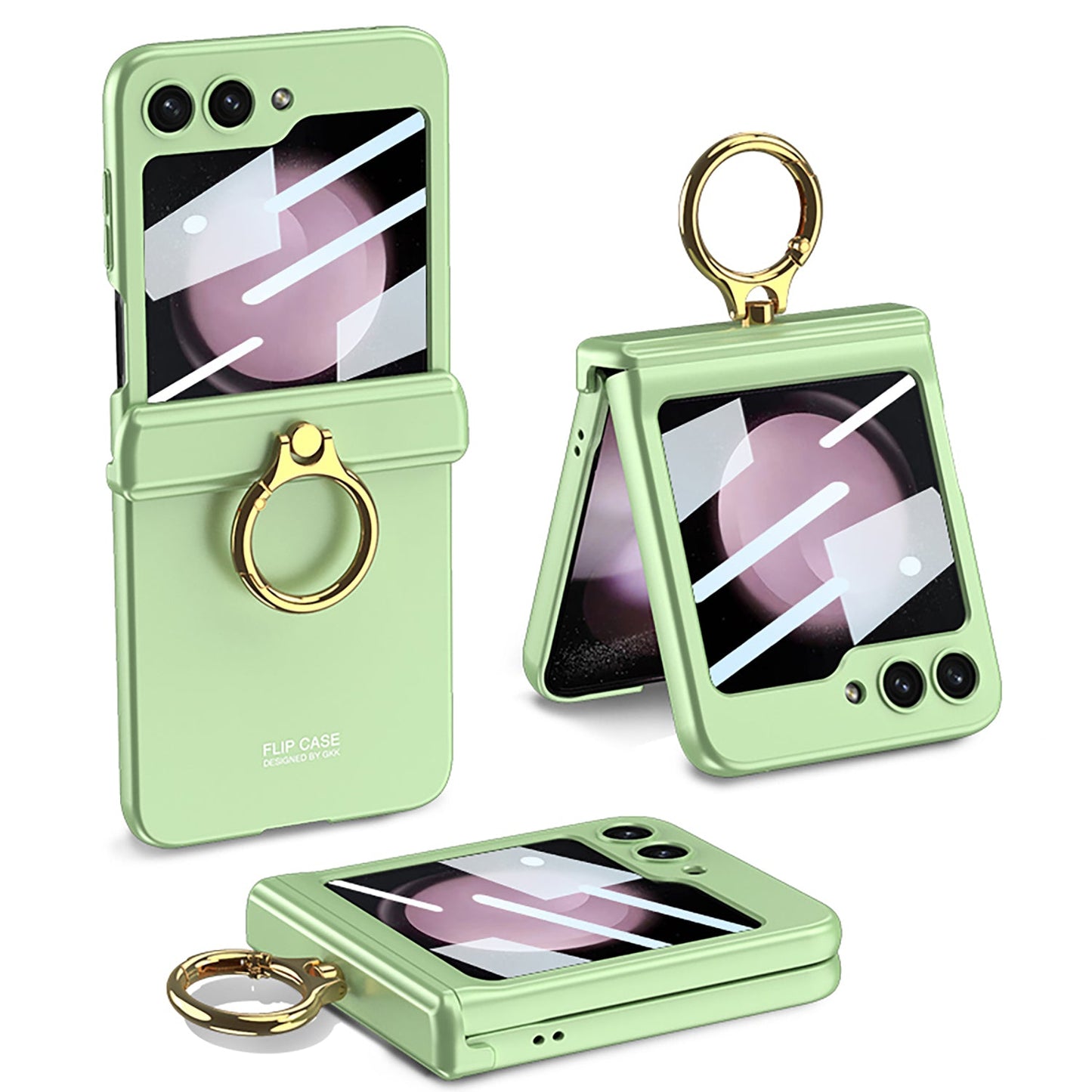 Magnetic All-included Shockproof Phone Cover For Galaxy Z Flip6 Flip5 Flip4 Flip3