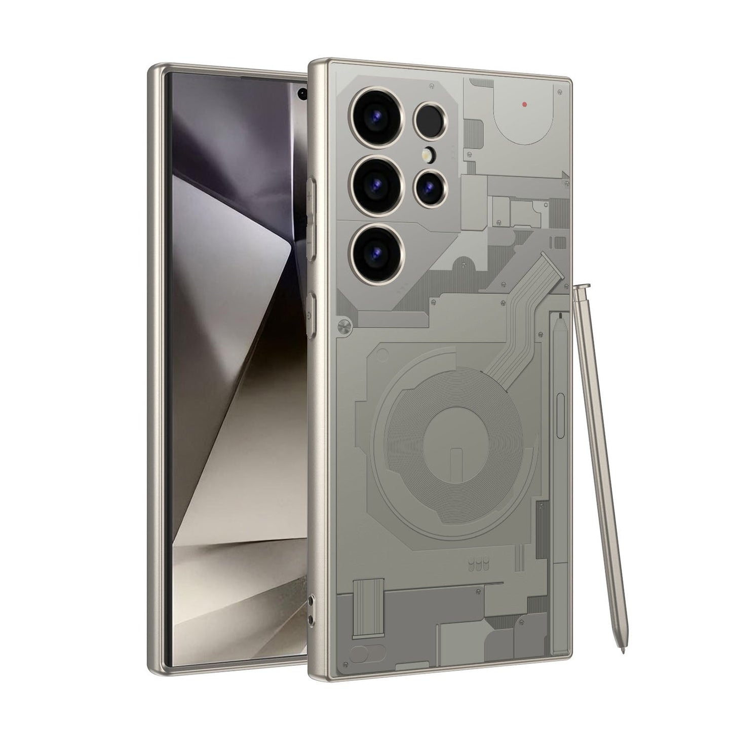 Electroplated Anti-fall Protective Phone Case For Galaxy S24 S23 Ultra