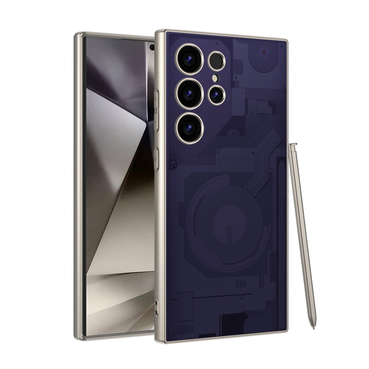 Electroplated Anti-fall Protective Phone Case For Galaxy S24 S23 Ultra