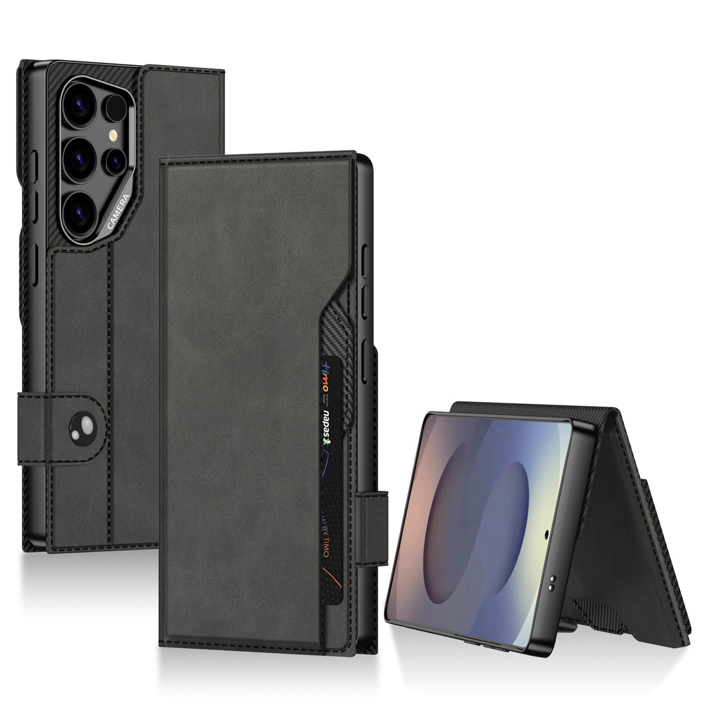 Leather Shockproof Phone Case For Galaxy S25 Ultra
