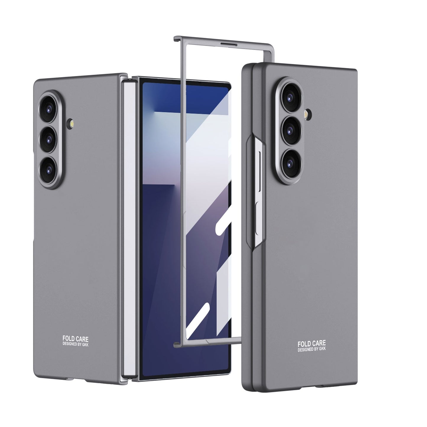 Luxury Shockproof Phone Case With Screen Protector For Galaxy Z Fold 7/6/5/4/3