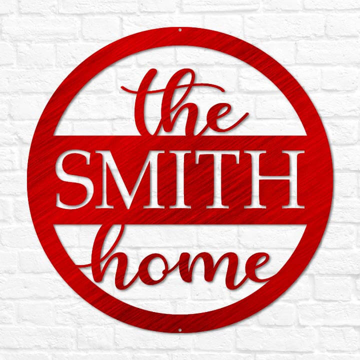 Circle Home Monogram