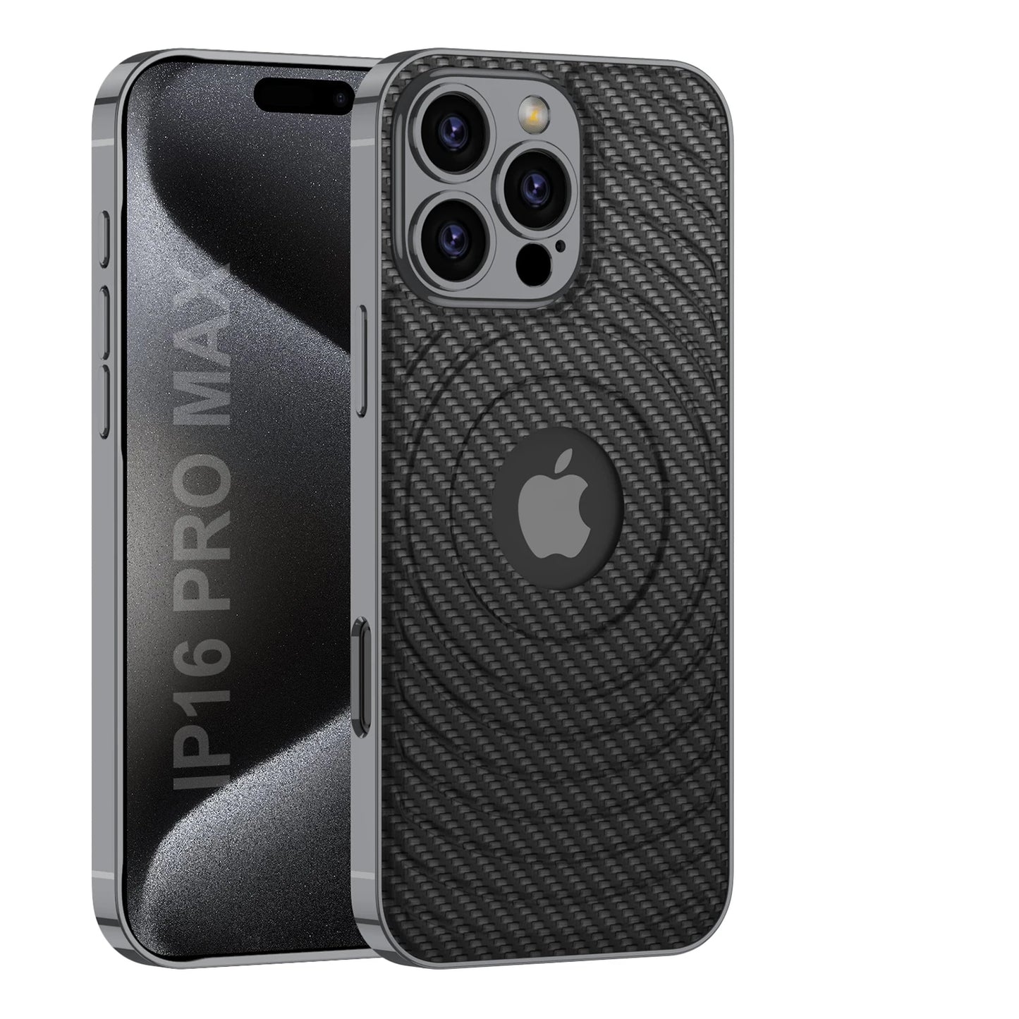 Leather Phone Cases for iphone 15 16 Pro Max with Brand logo Hole