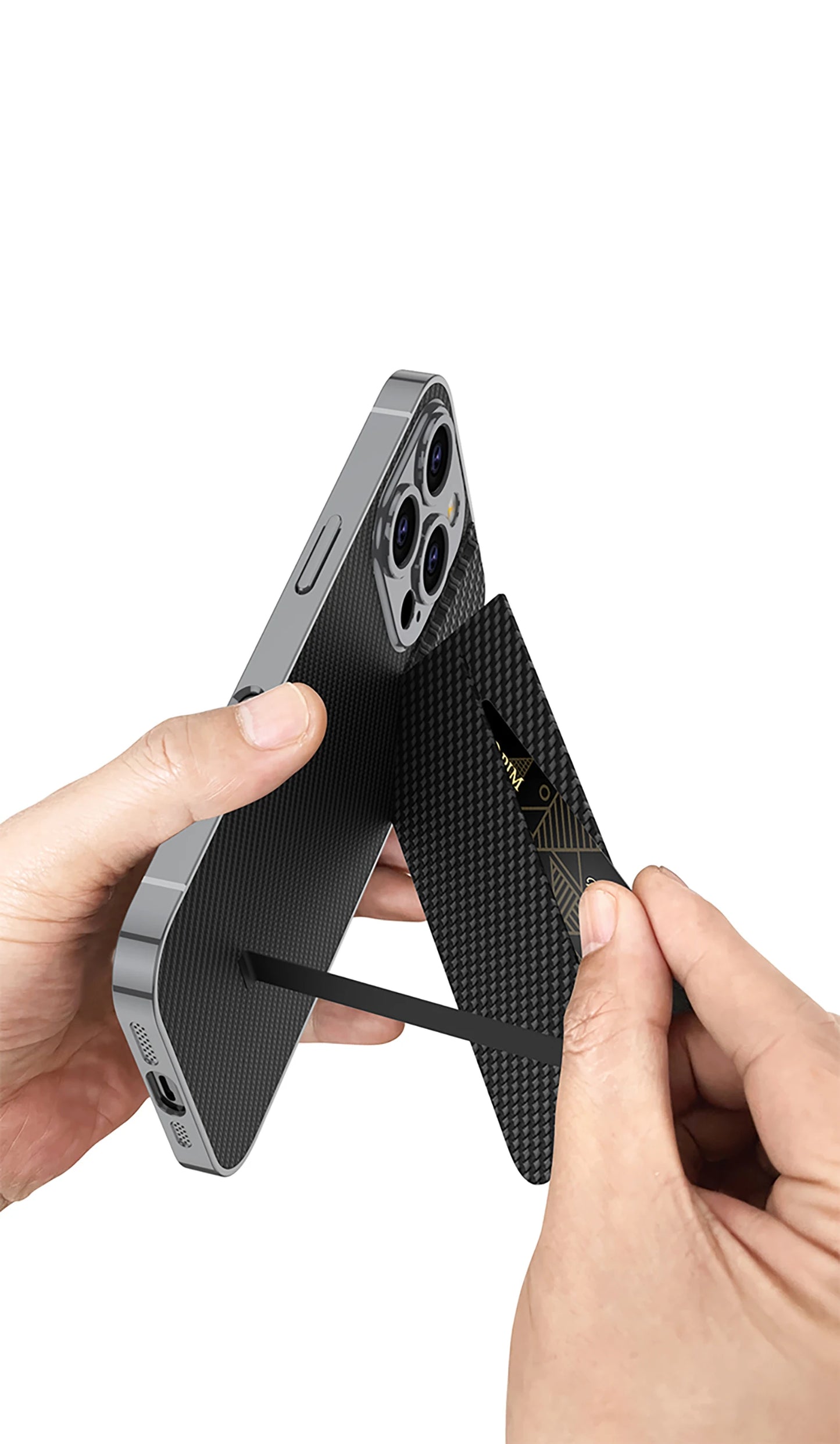 Detachable Leather Magnetic Card Pocket Phone Case for iphone 16 Pro Max