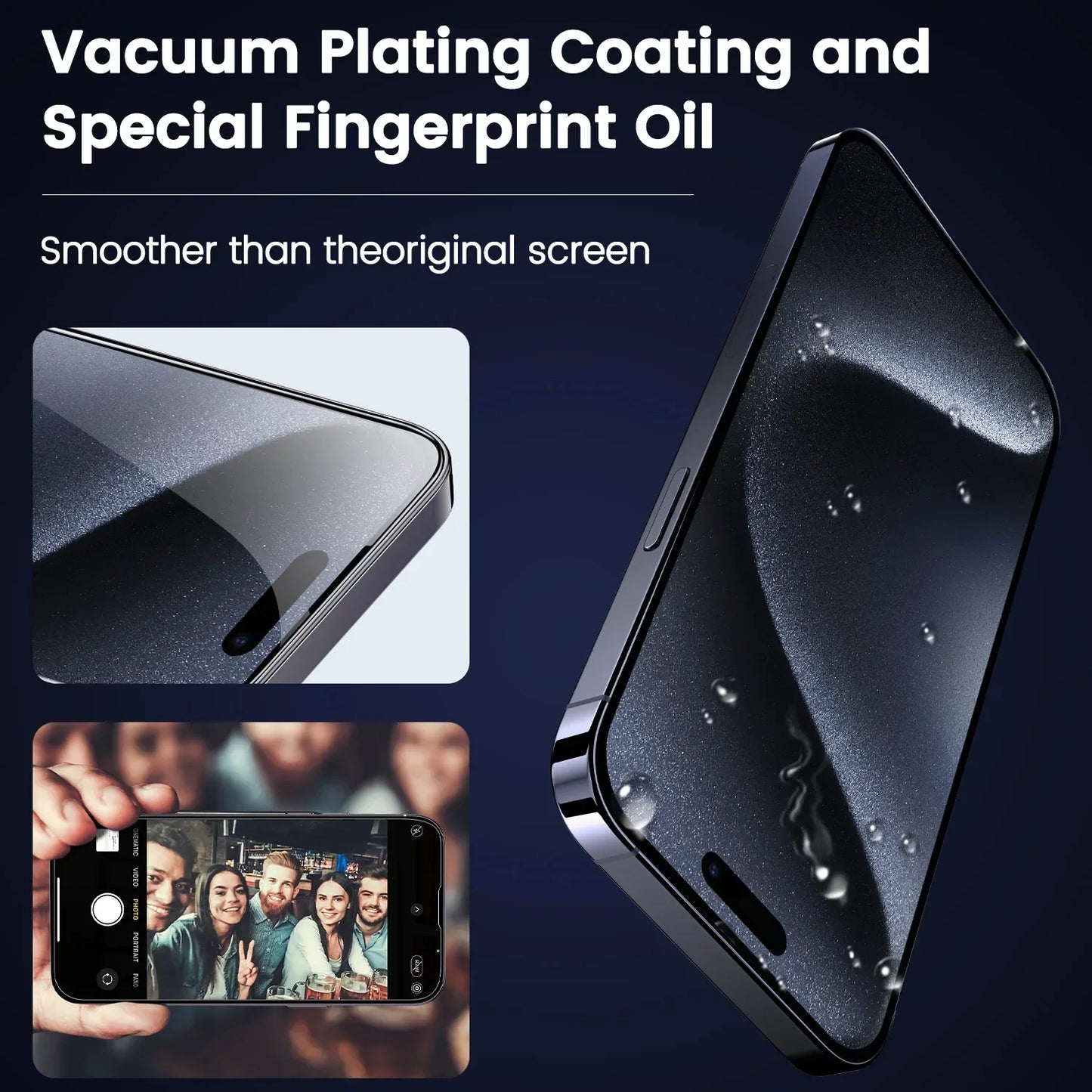 9H Dust-Free Re-Purchase Replacement 16/15/14/13 for Apple XS Full Screen HD Screen Protectors Tempered Film