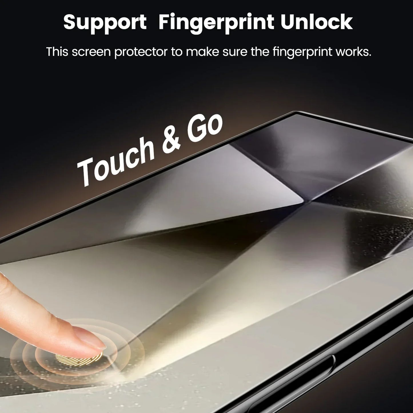 S25Edge/S25U/S24+ High-Definition 2.5D Steel Film 9H Dust-Free Fingerprint Second Sticker Box HD Clear for Samsung Dust-Proof