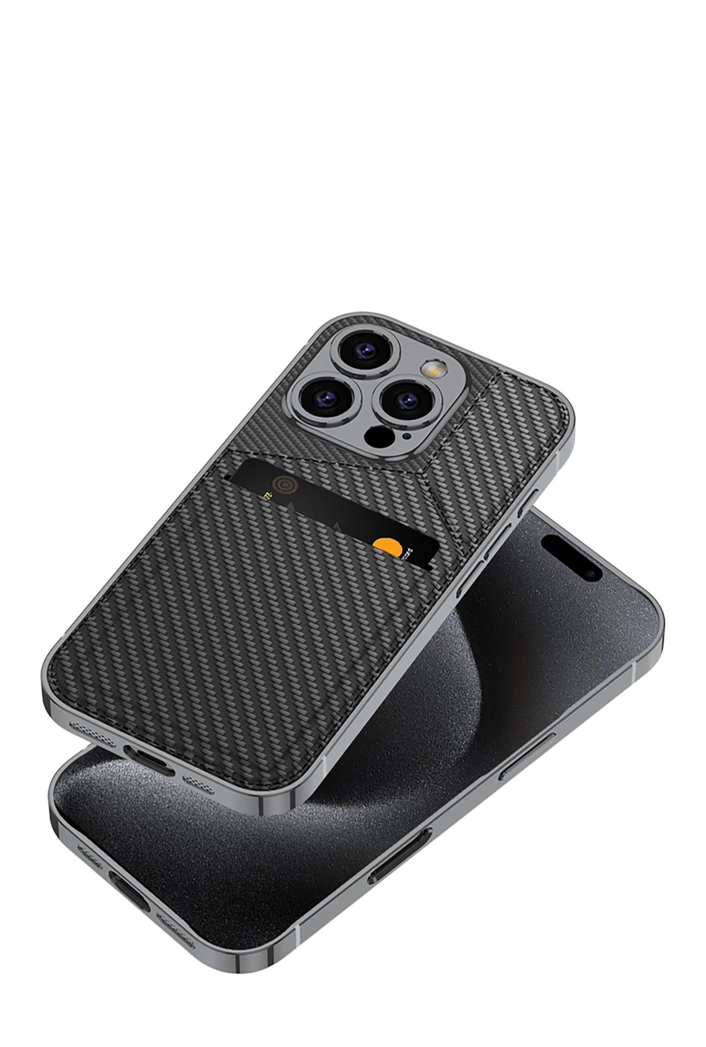 Detachable Leather Magnetic Card Pocket Phone Case for iphone 16 Pro Max