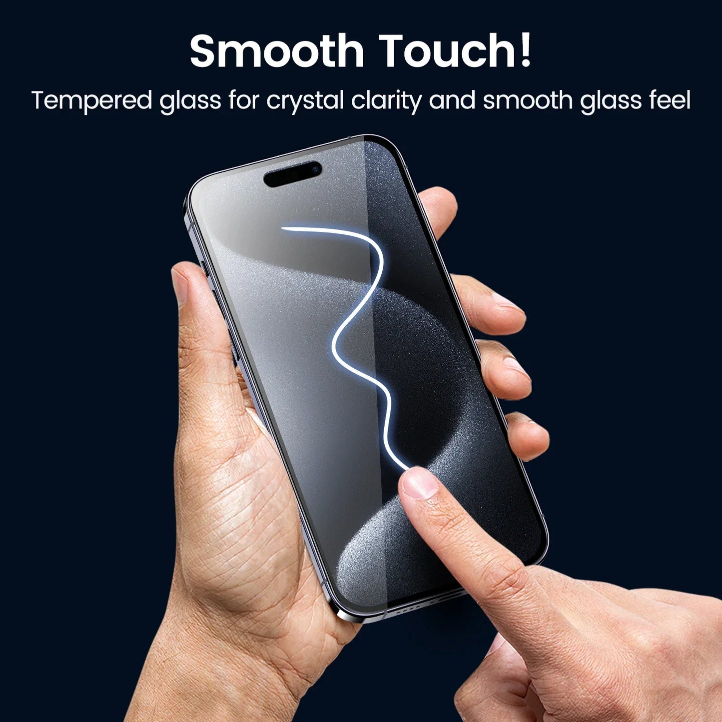 For Apple Dust-Free Warehouse Screen Protectors for iPhone 16 Pro Max/15/14/13/12/11Anti-Peeping Privacy Second Paste Simple Box