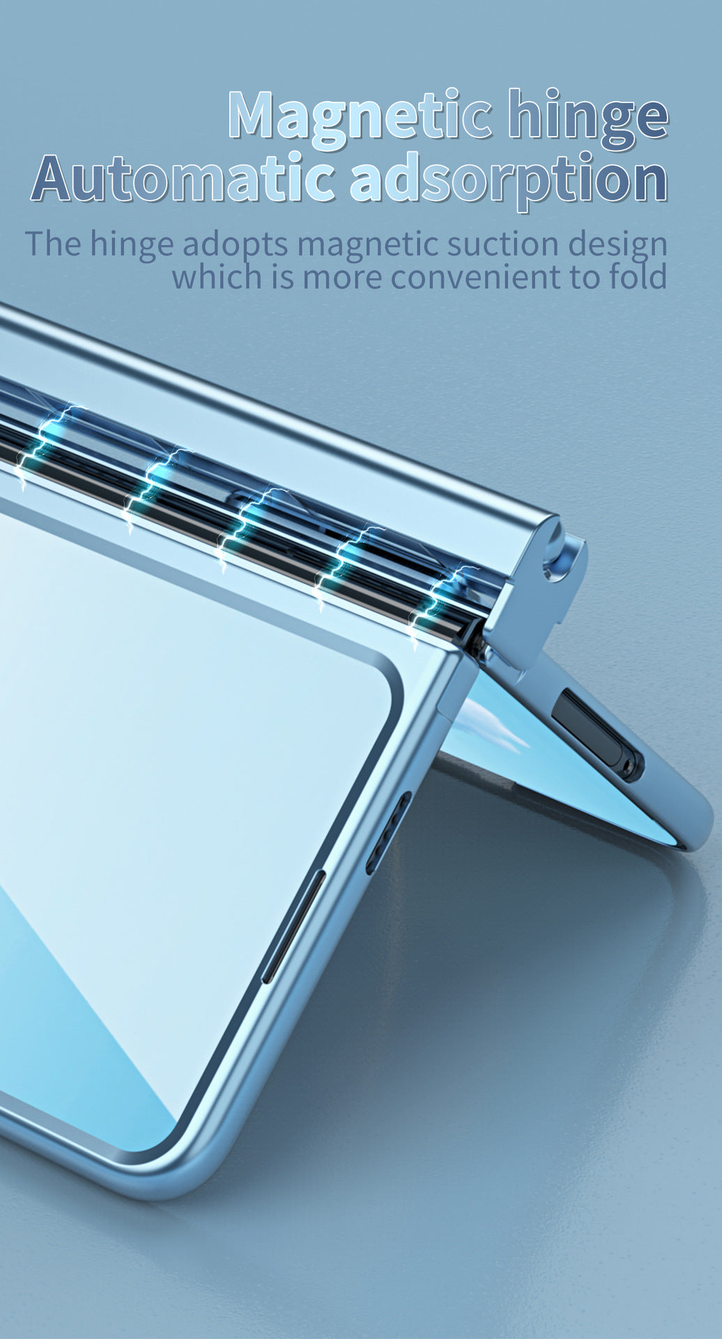 Google Pixel Fold Shell All-inclusive Protection Case With Double Pen Slot Hinge and Front Screen Protector