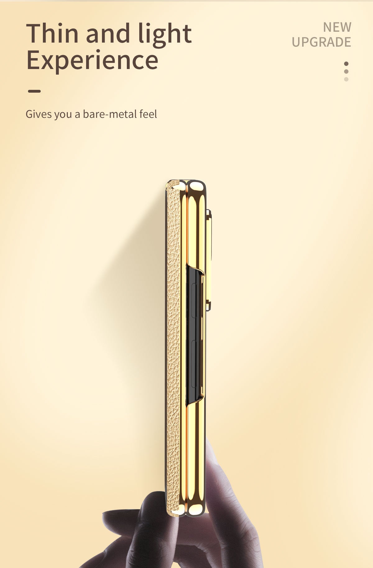 Ultra-Thin Leather Google Pixel Fold shell anti-fall all-inclusive Case double pen slot hinge With Stylus