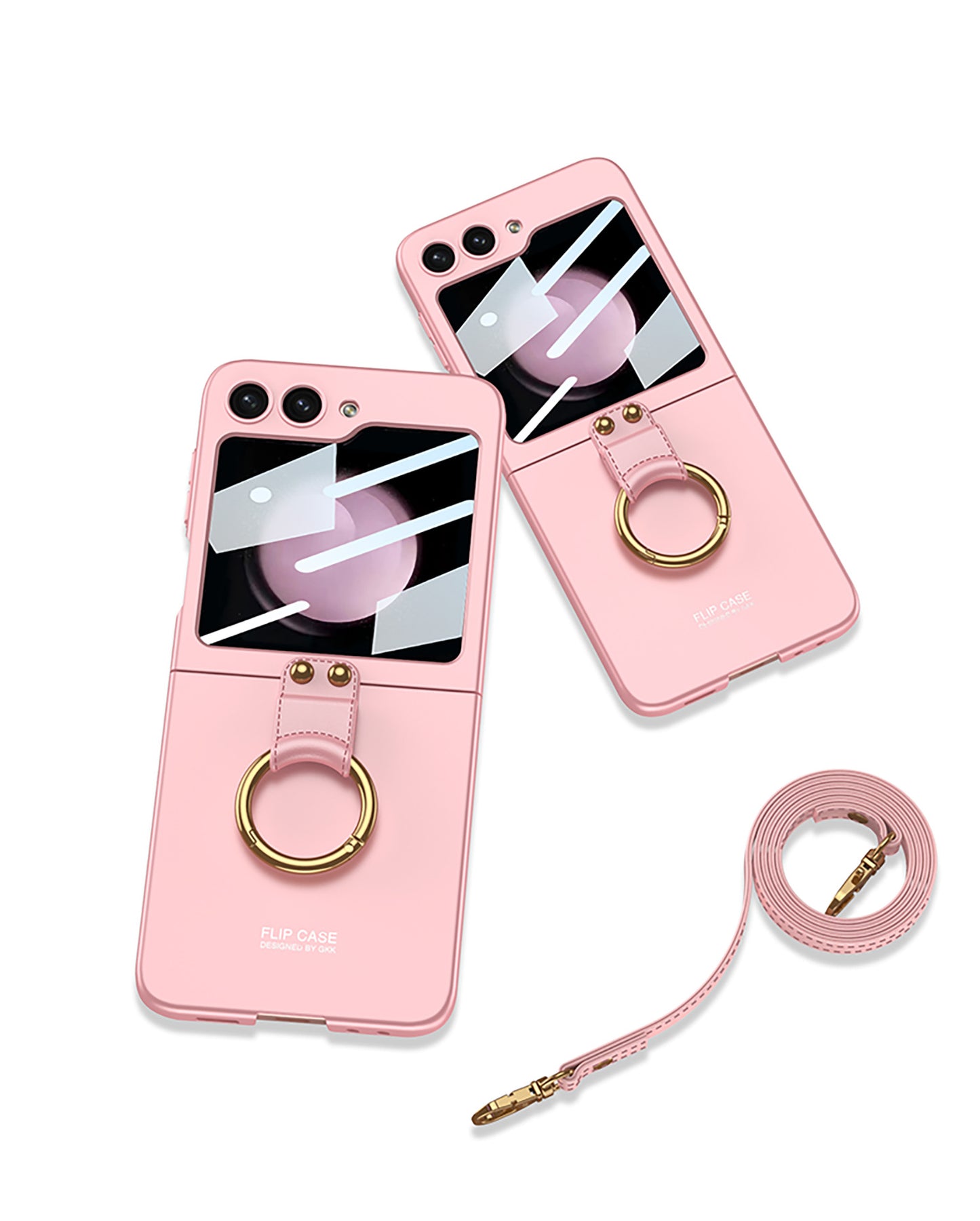 Ultra-thin Delicate Strap Samsung Flip5 Phone Case Bracket Case