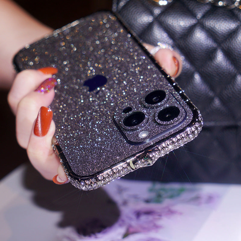 Diamond High Quality Glitter Anti-fall Protective iPhone Case - Mycasety Mycasety
