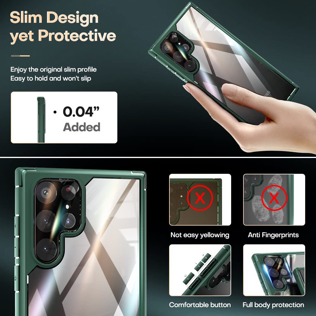 S23Ultra S23 Series Phone Case / Screen Protector / Lens Film set