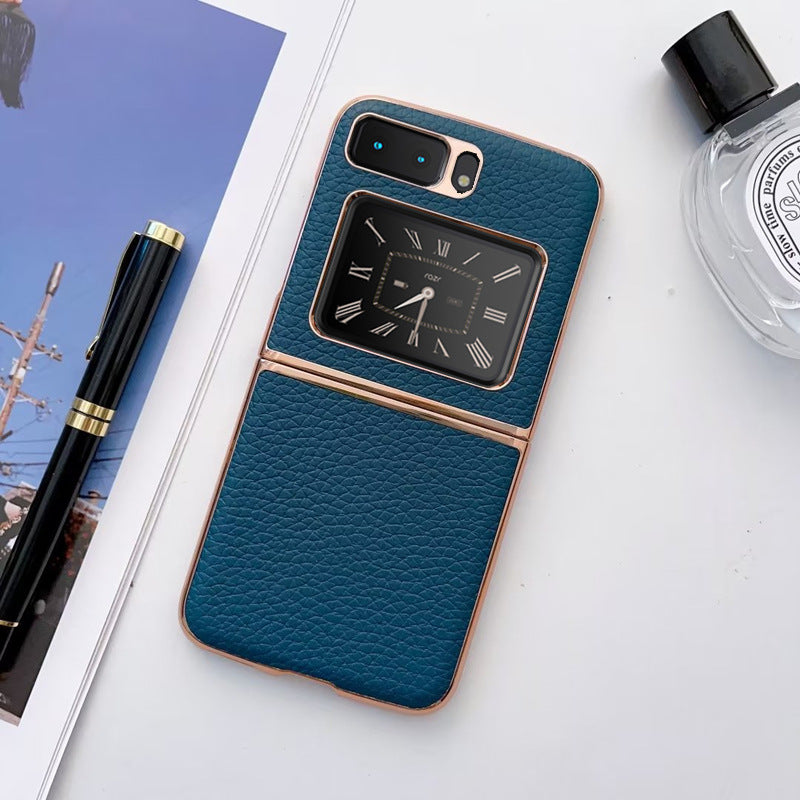 Motorola razr 2023 mobile phone case folding leather case Moto razr 40ultra business case