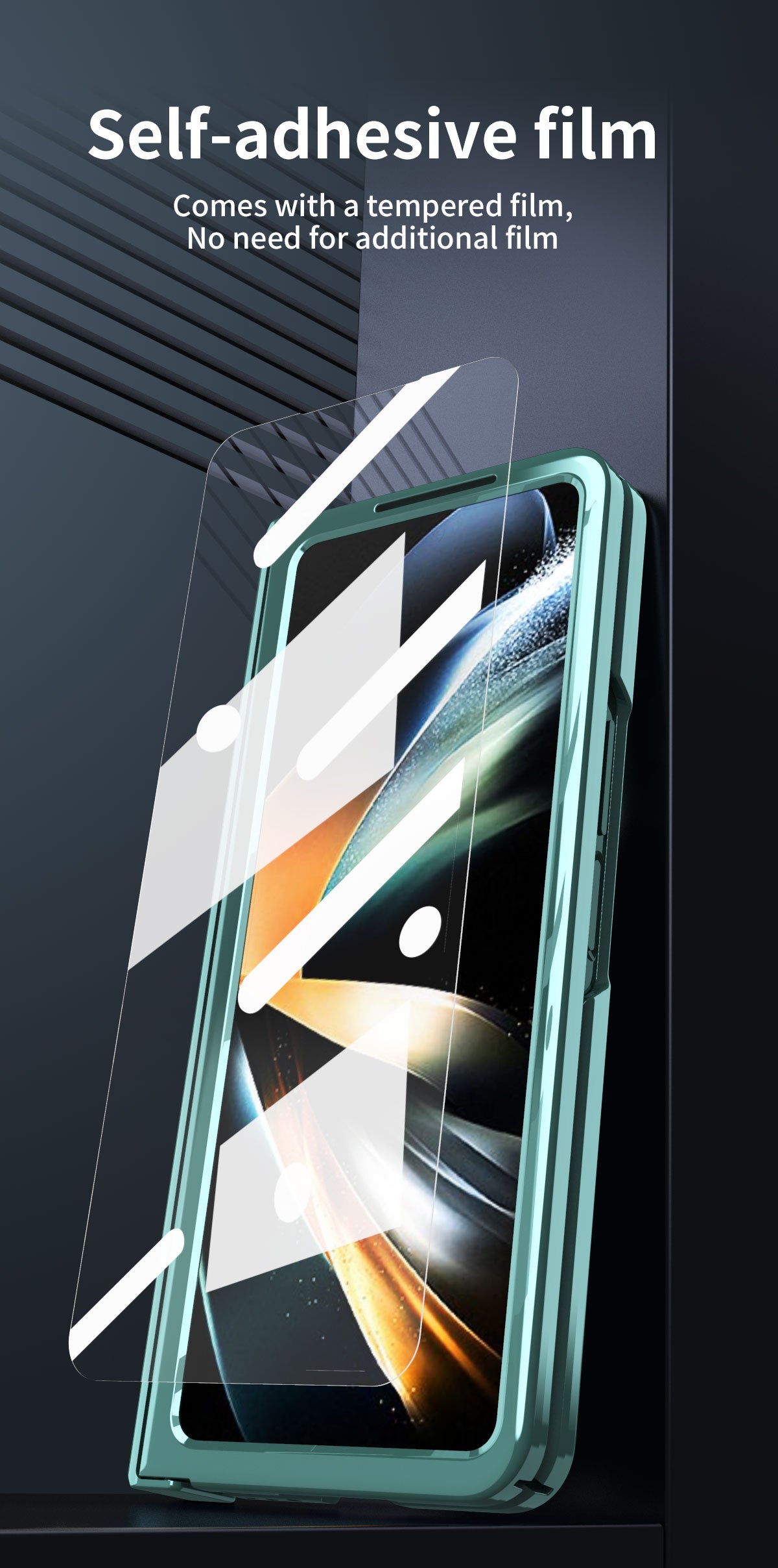 Mechanical Legend Electroplated Case For Samsung Galaxy Z Fold5/4/3 5G