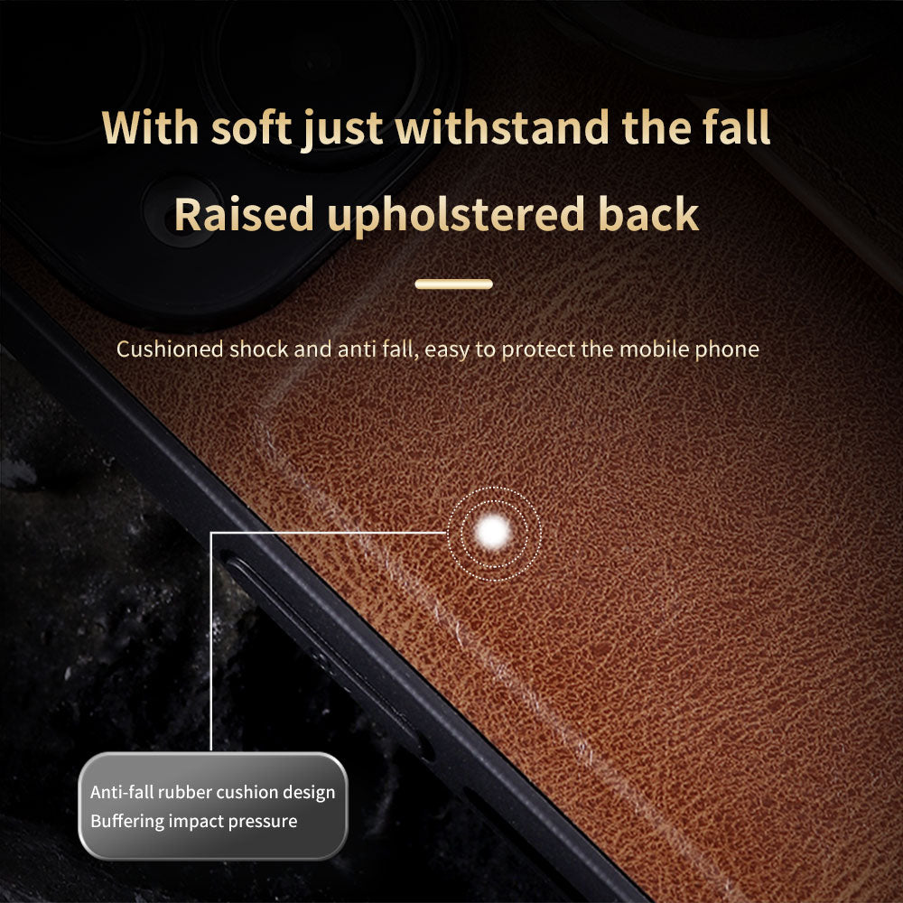 Motorola Razr 40 Ultra New Anti-Shock Business Leather Wristband Cover Case
