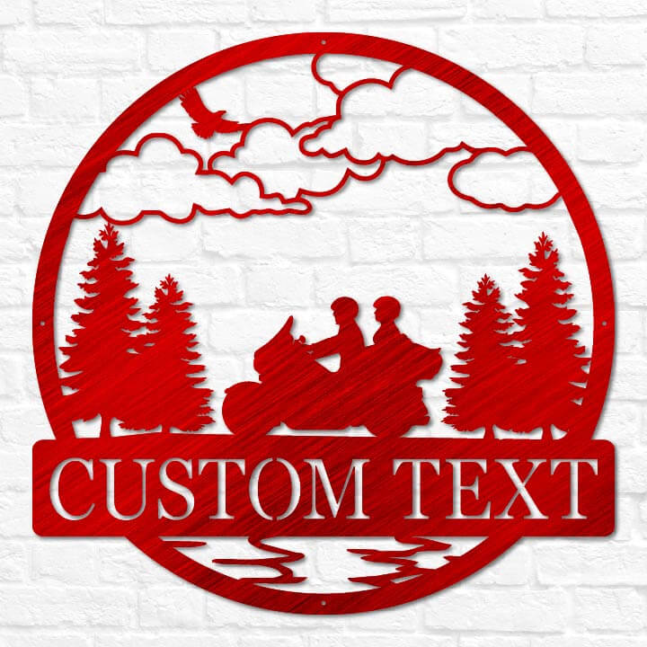 Motorcyle Tour Bike Outdoor Monogram