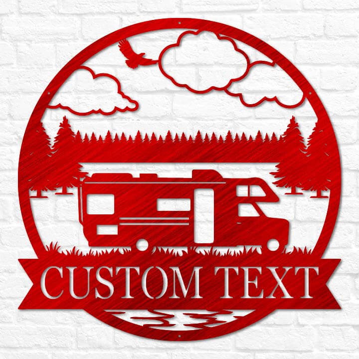 Truck Motor Home Outdoor Monogram