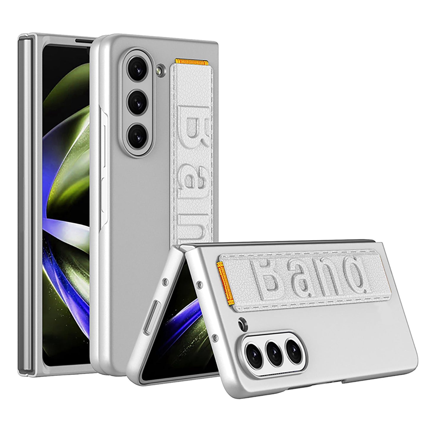 Luxury Wristband Holder Phone Case For Samsung Galaxy Z Fold 5/4/3 5G - Mycasety Mycasety