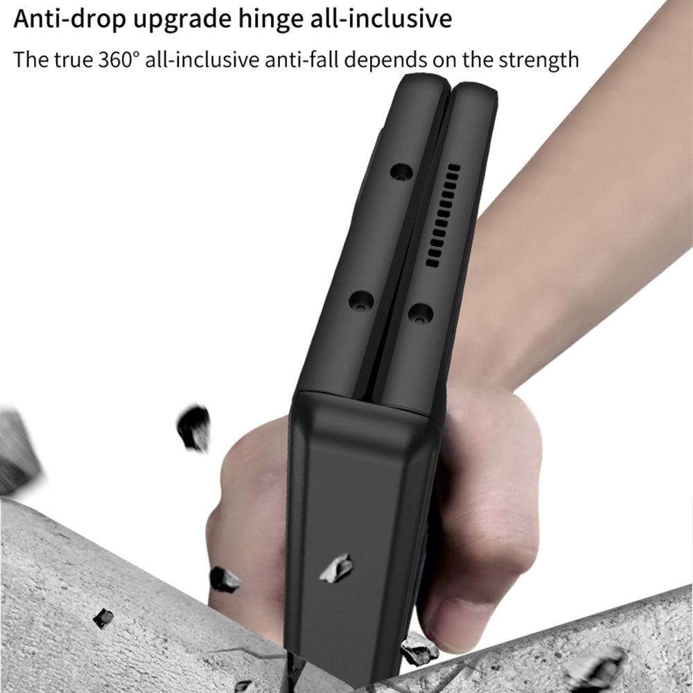 Magnetic Samsung Galaxy Z Fold4 5G Case Hinge Full Protect Case With Tempered Film