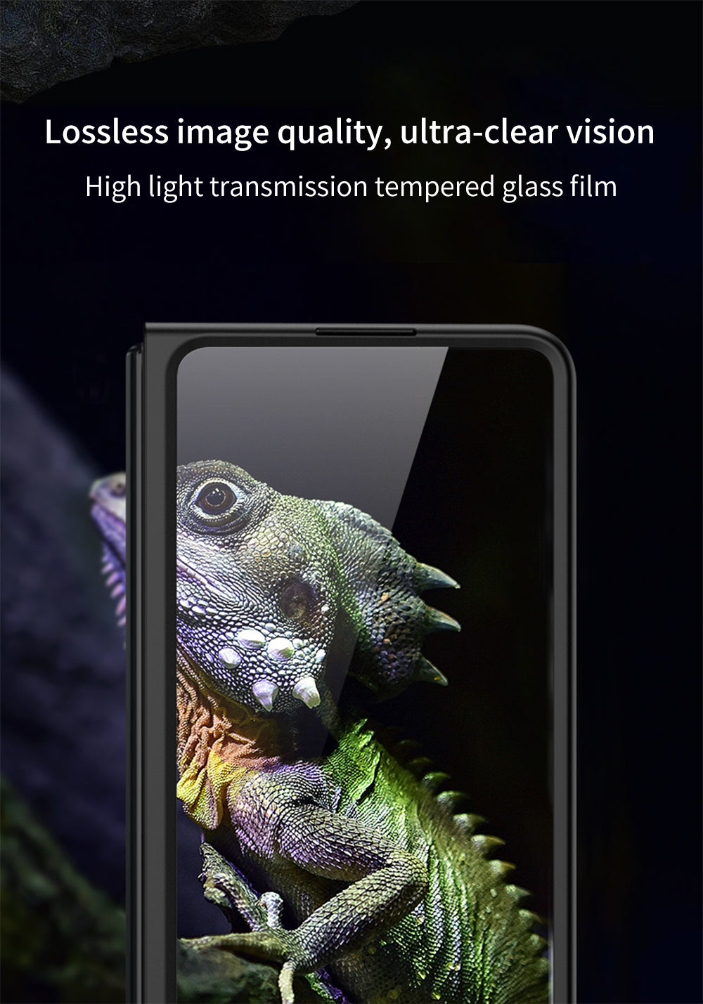 Magnetic Stand Detachable Pen Slot Case For Samsung Galaxy Z Fold3 5G With All-inclusive Screen Glass