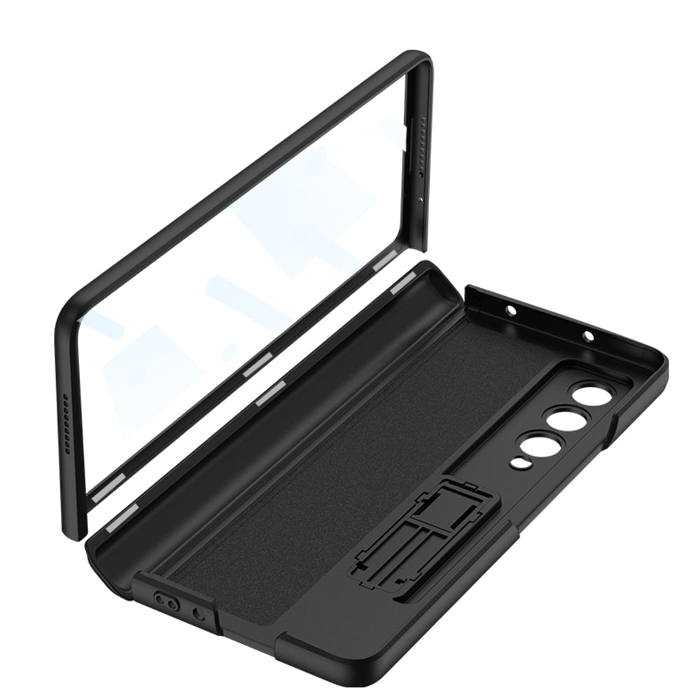 Magnetic Samsung Galaxy Z Fold4 5G Case Hinge Full Protect Case With Tempered Film