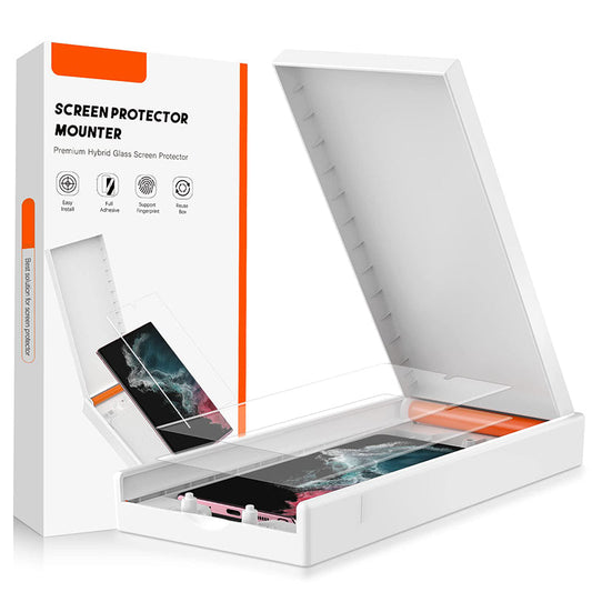 Auto Alignment Kit Ceramic HD TransparentScreen Protector For Samsung Galaxy S22 S21 Ultra