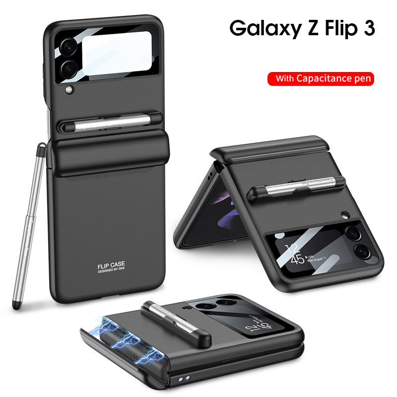 Magnetic All-included Shockproof Samsung Galaxy Z Flip 3 Case –  customizecase